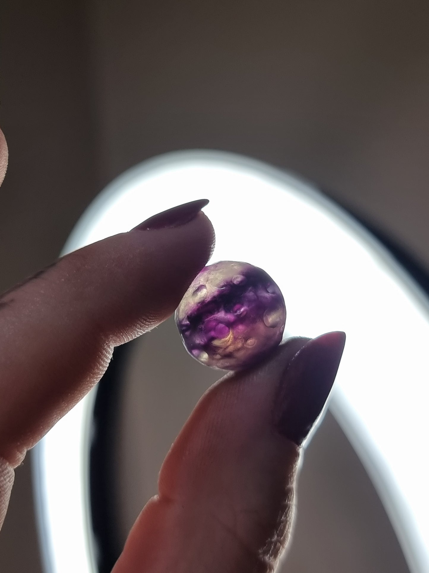 Fluorite Mini Moon Carving