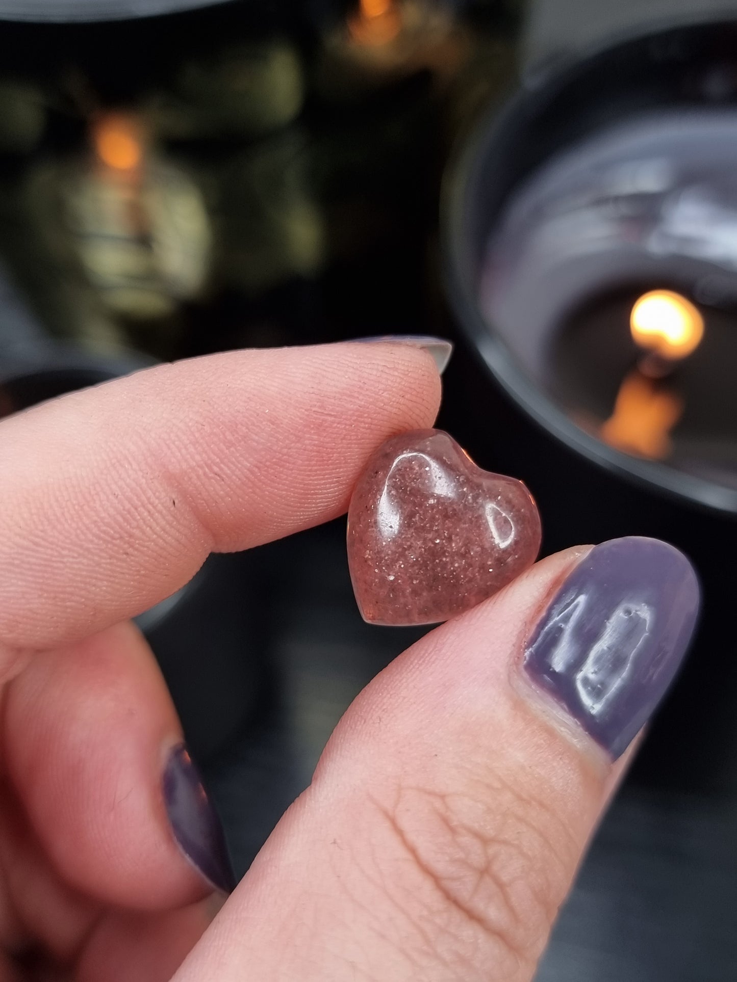 Strawberry Quartz Heart PYP