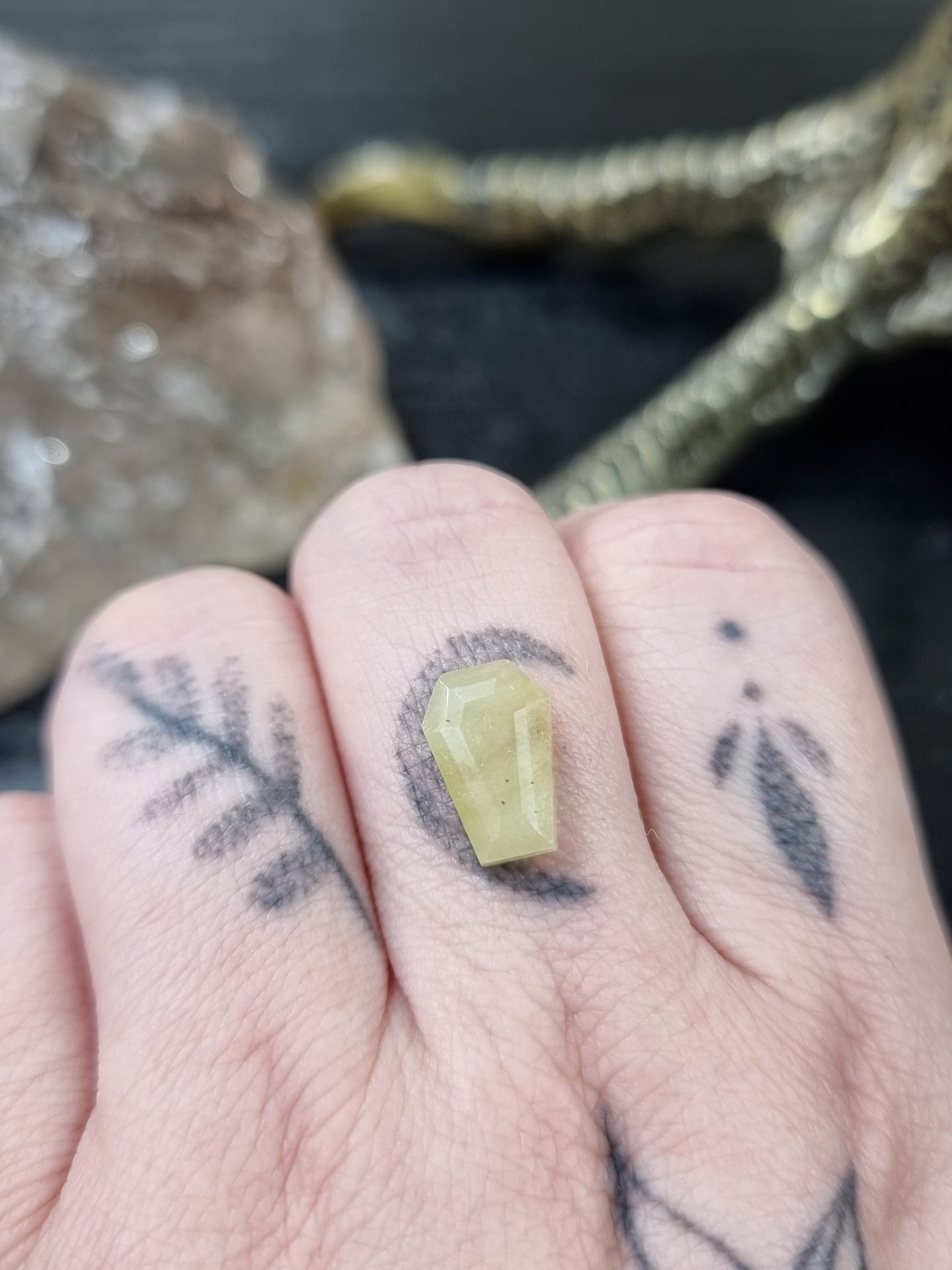 Yellow Sapphire Coffin PYP