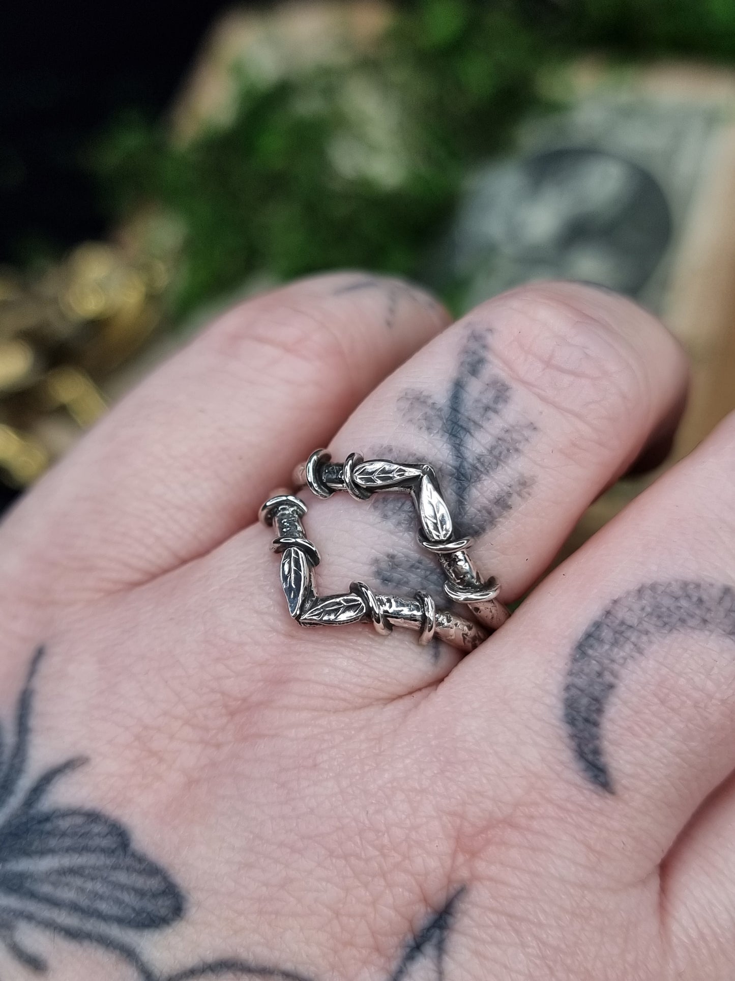 Sapling Wishbone Ring MTO