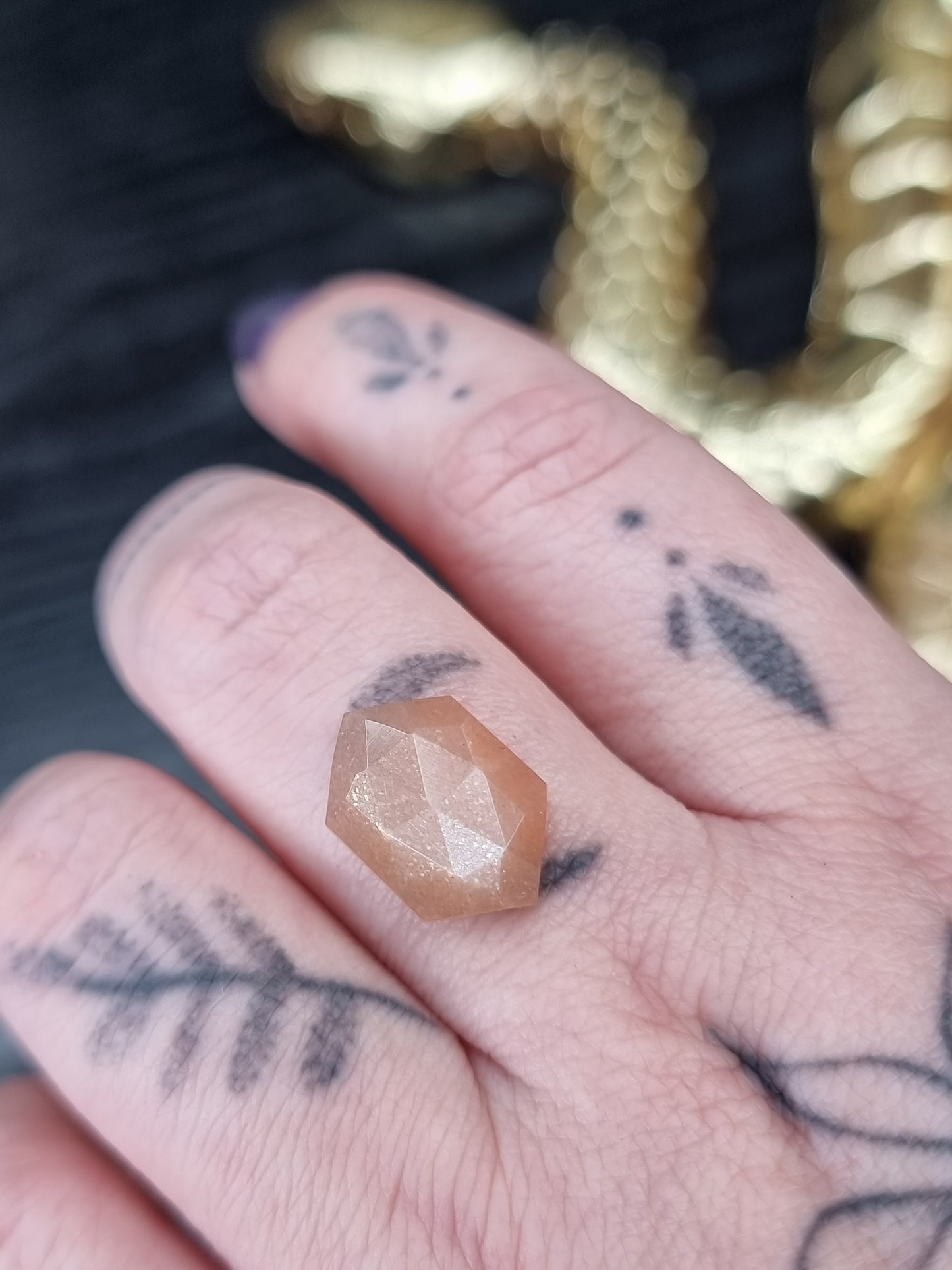 Peach Moonstone Rupee PYP