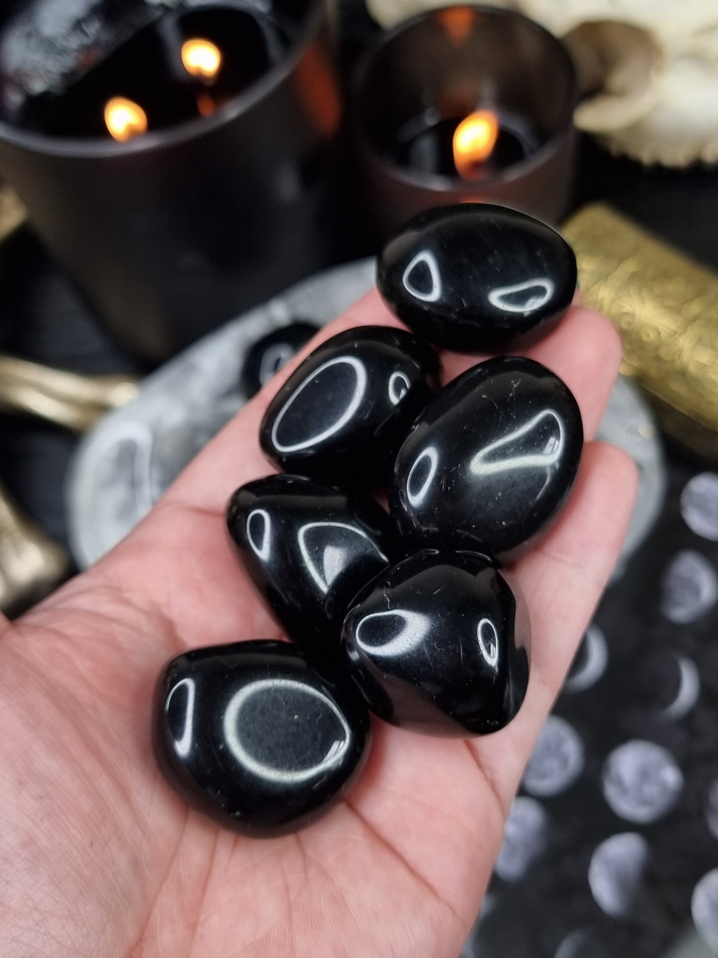 Obsidian Tumble stone