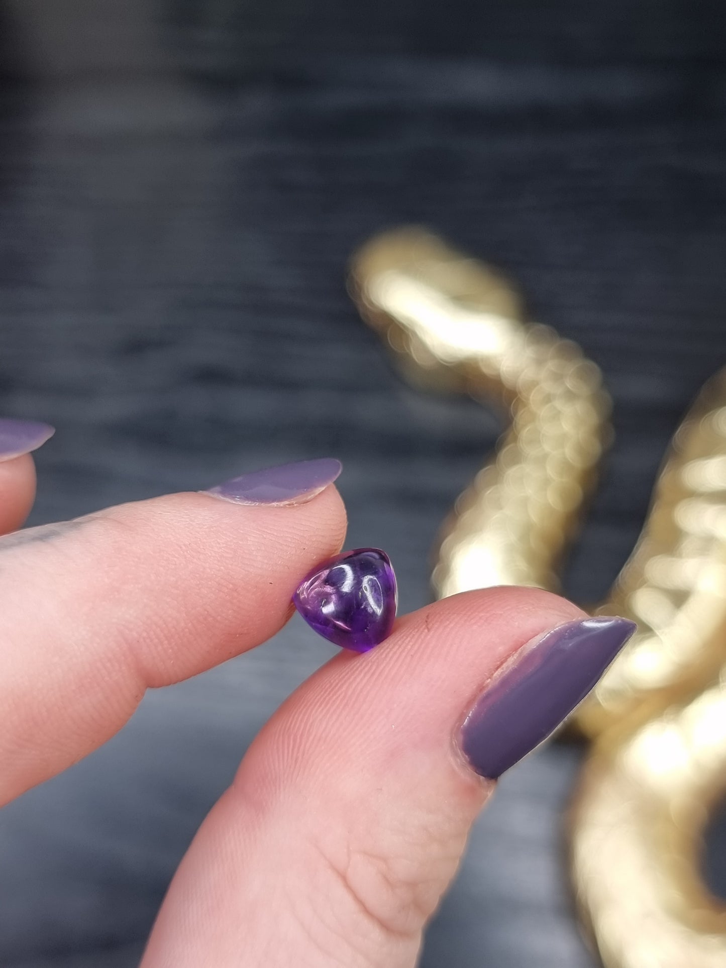 Amethyst Trillion PYP