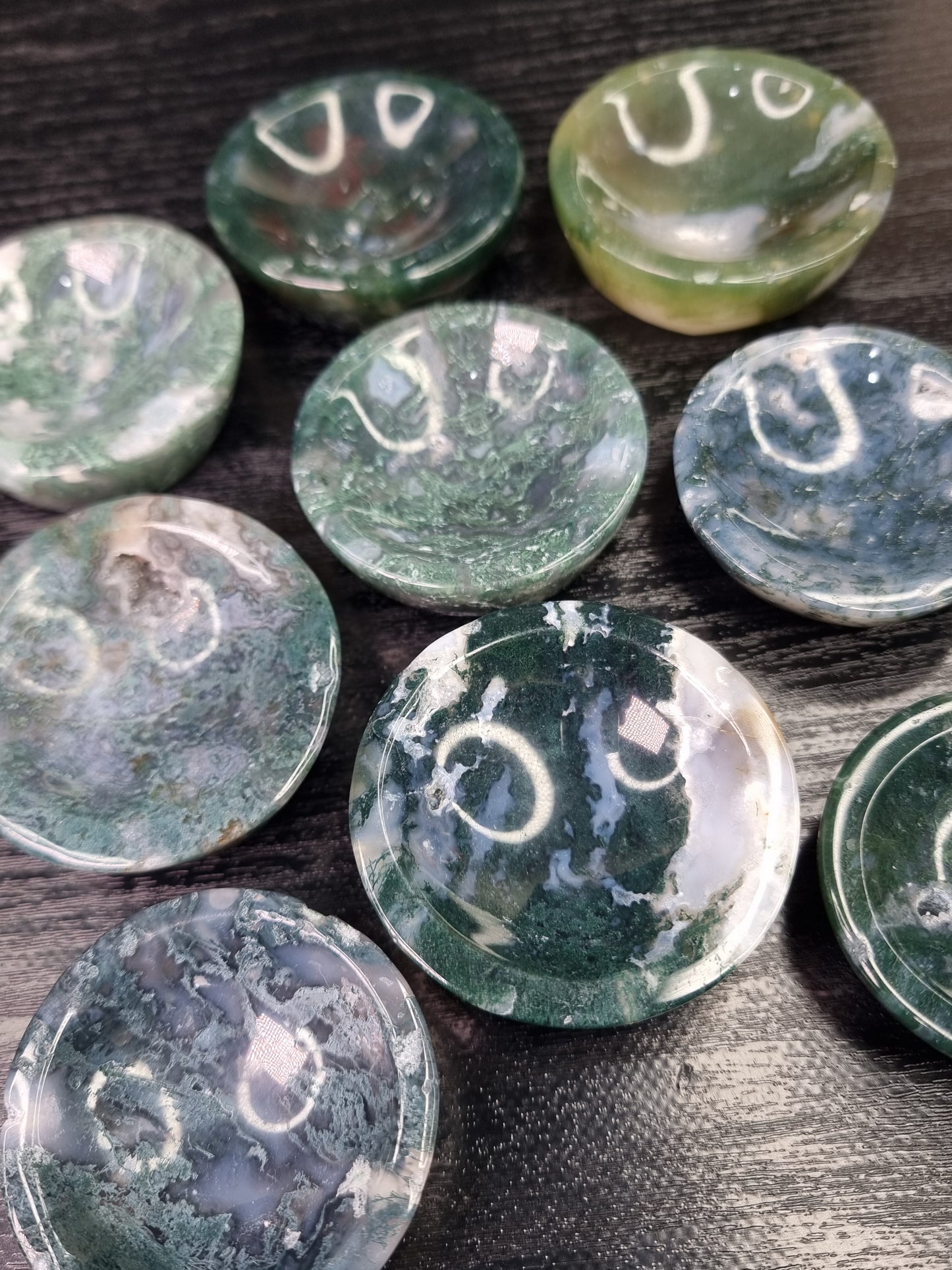Moss Agate Ring Bowl
