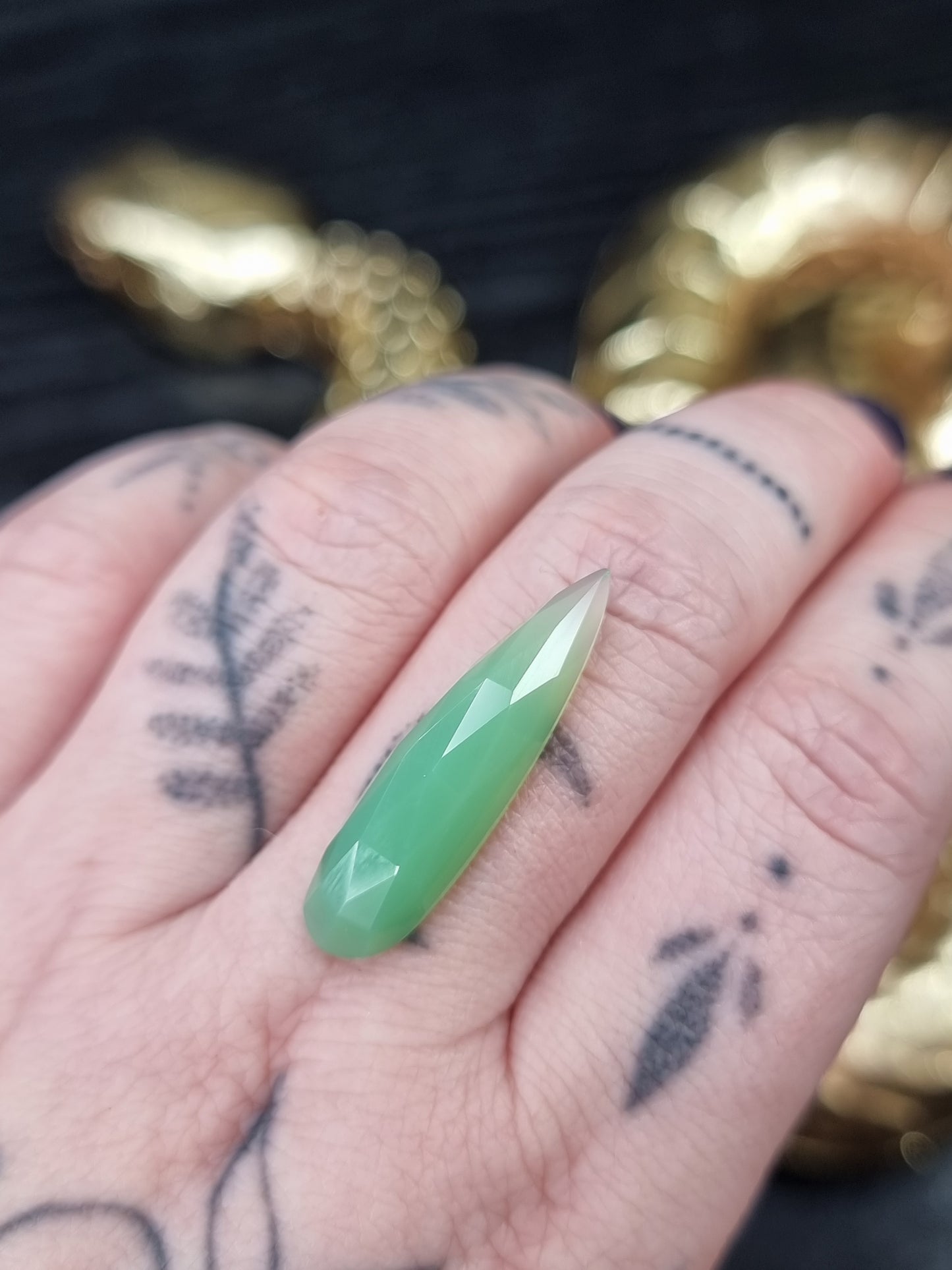 Green Chalcedony Talon PYP
