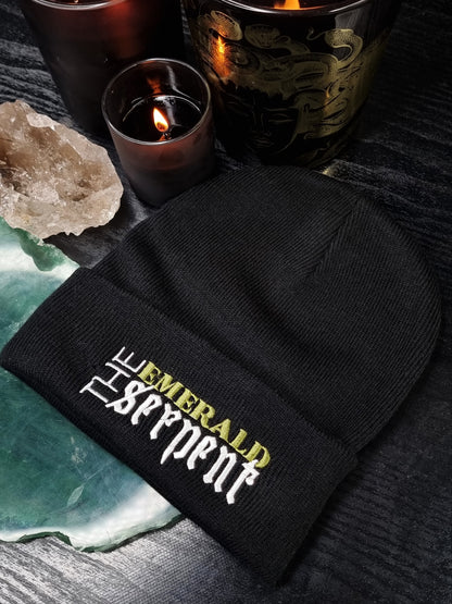 The Emerald Serpent Beanie Hat