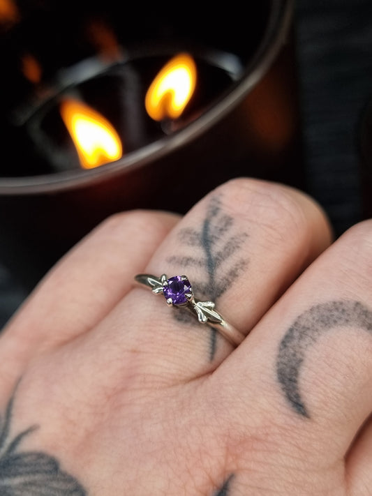 Amethyst Grace Ring (UK S)