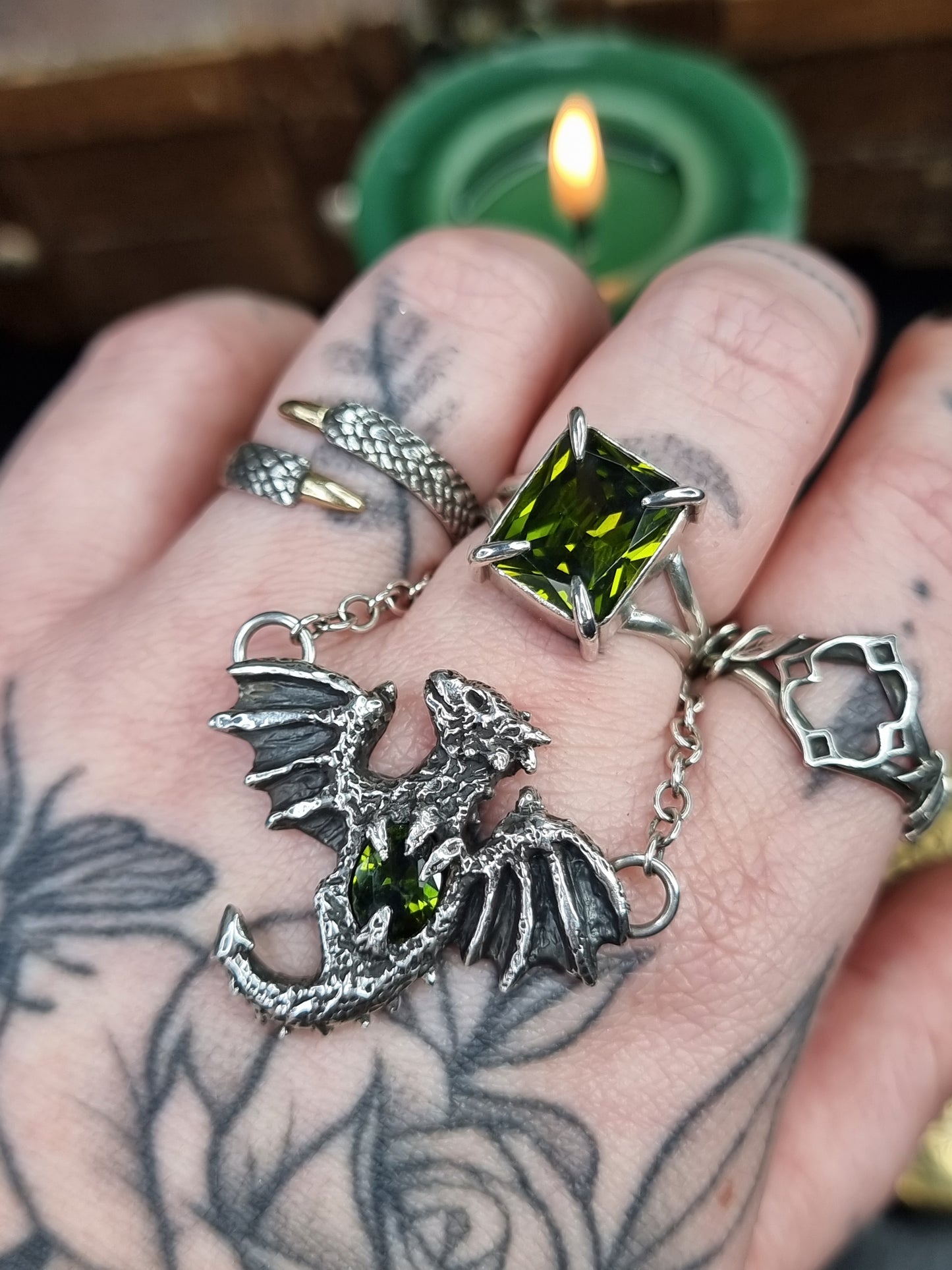 Olive Draco Necklace