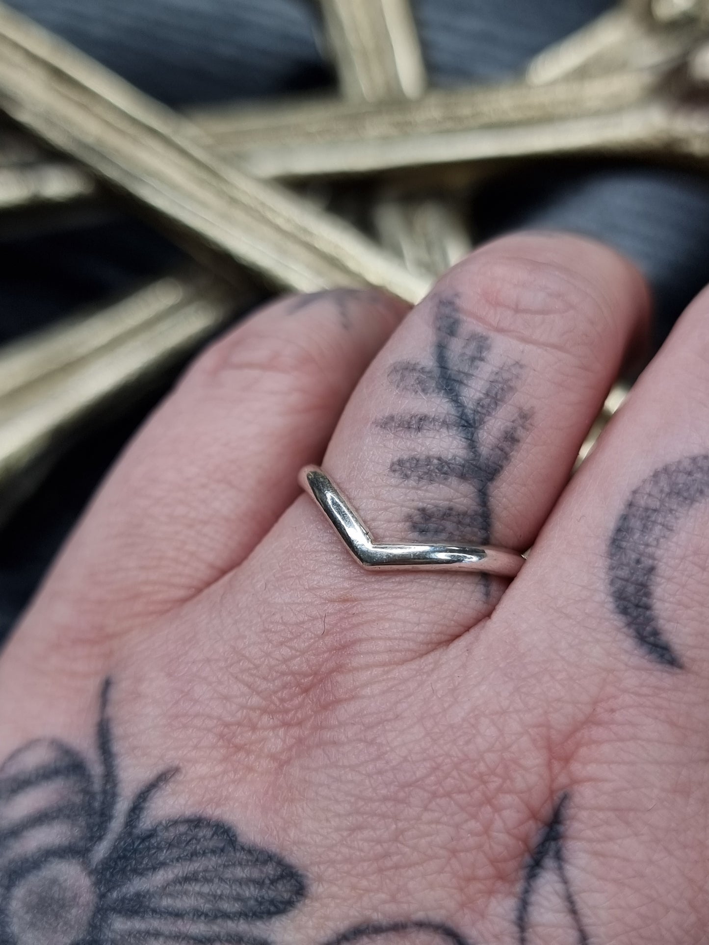 Wishbone Ring MTO