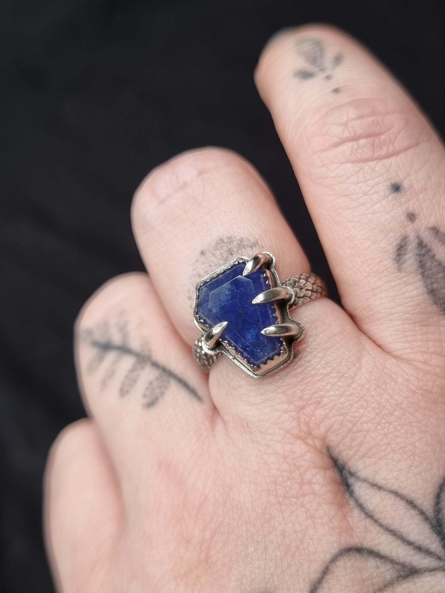 Tanzanite Crypt Keeper Ring MTO