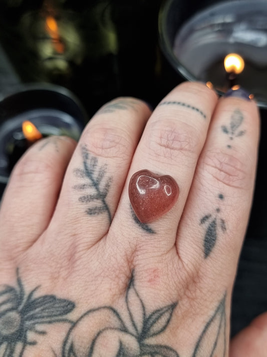 Strawberry Quartz Heart PYP