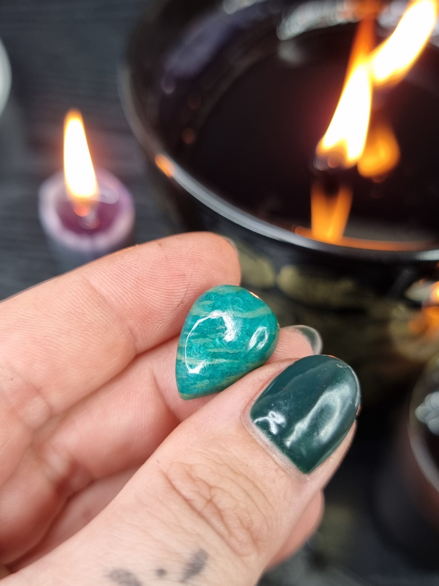 Amazonite Teardrop PYP