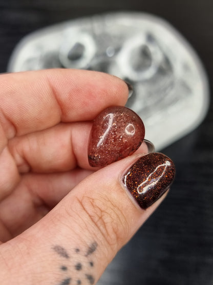 Strawberry Quartz Teardrop PYP