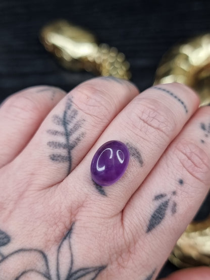 Amethyst Oval 01 PYP
