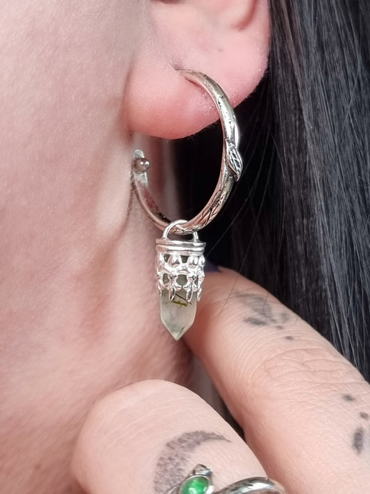 Chloris Hoop Earrings MTO