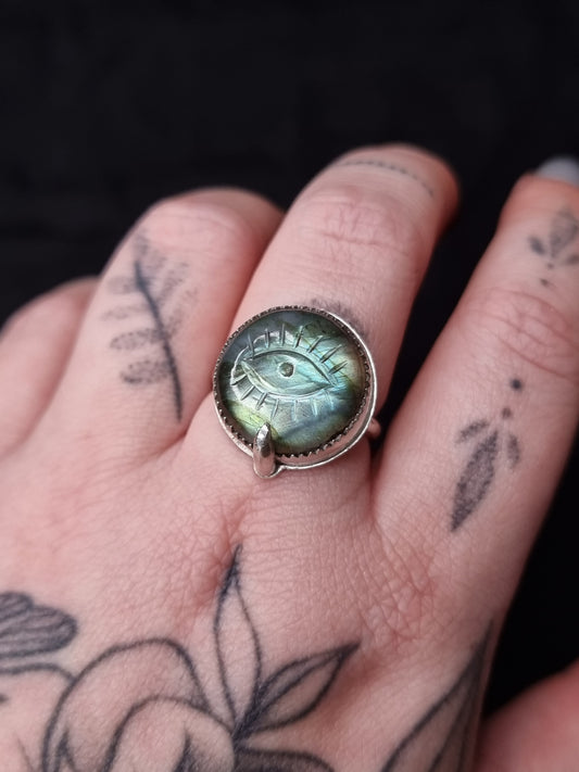 Piercing Sight Ring (UK Q)