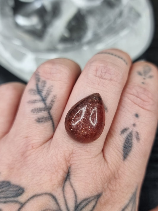 Strawberry Quartz Teardrop PYP