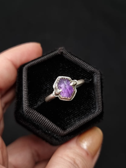 Amethyst Fang Ring MTO