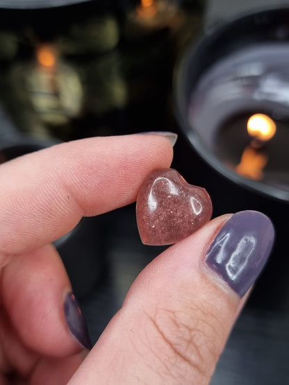 Strawberry Quartz Heart PYP