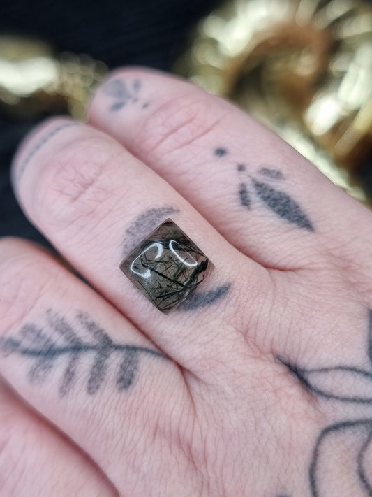 Green Tourmaline Quartz Cushion PYP