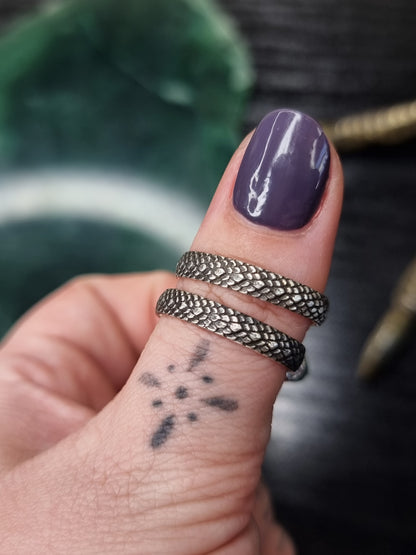 Serpent Hoop Earrings MTO