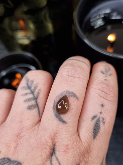 Smokey Quartz Teardrop PYP