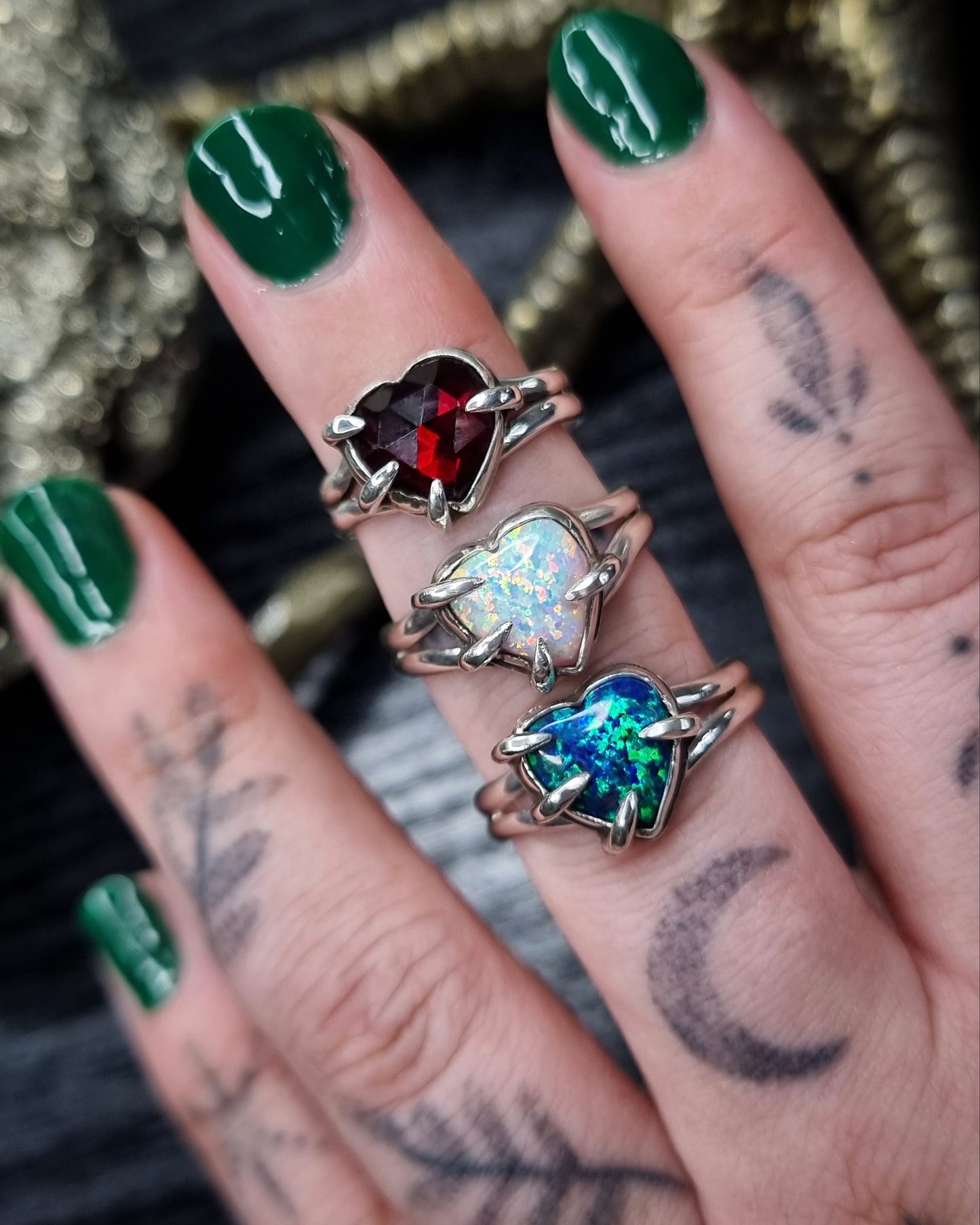 Opal Lovers Grasp Ring MTO