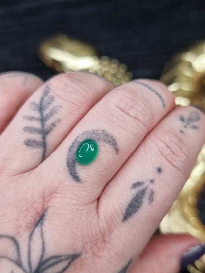 Green Onyx Oval PYP