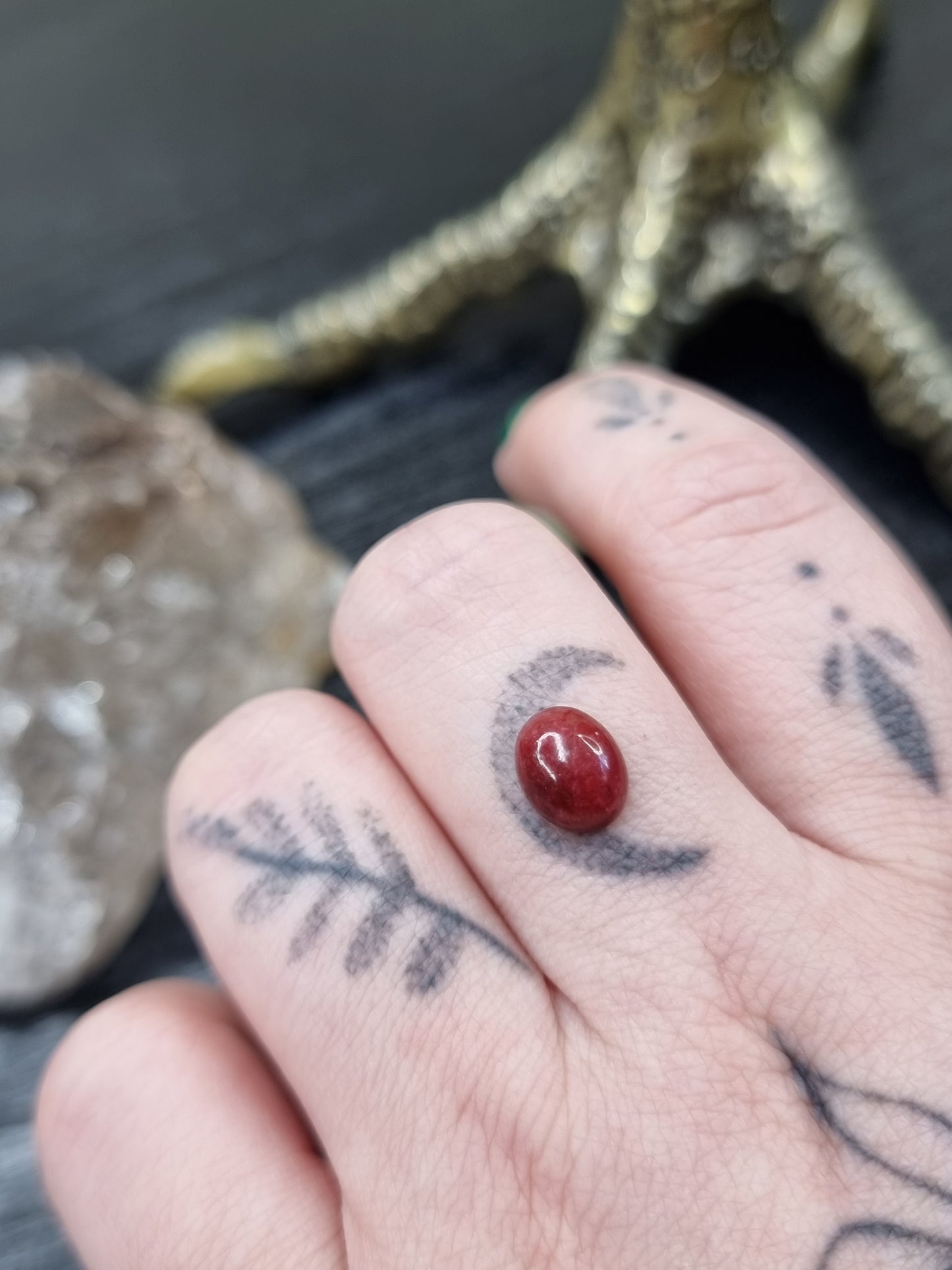 Thulite Oval PYP