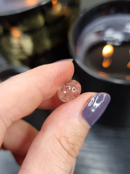 Hematite Quartz Oval 01 PYP