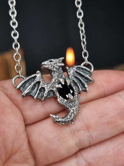 Black Draco Necklace