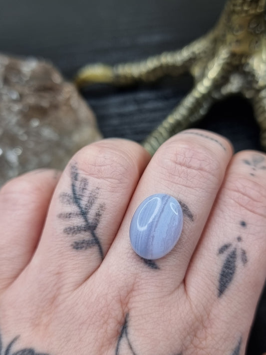 Blue Lace Agate Oval PYP