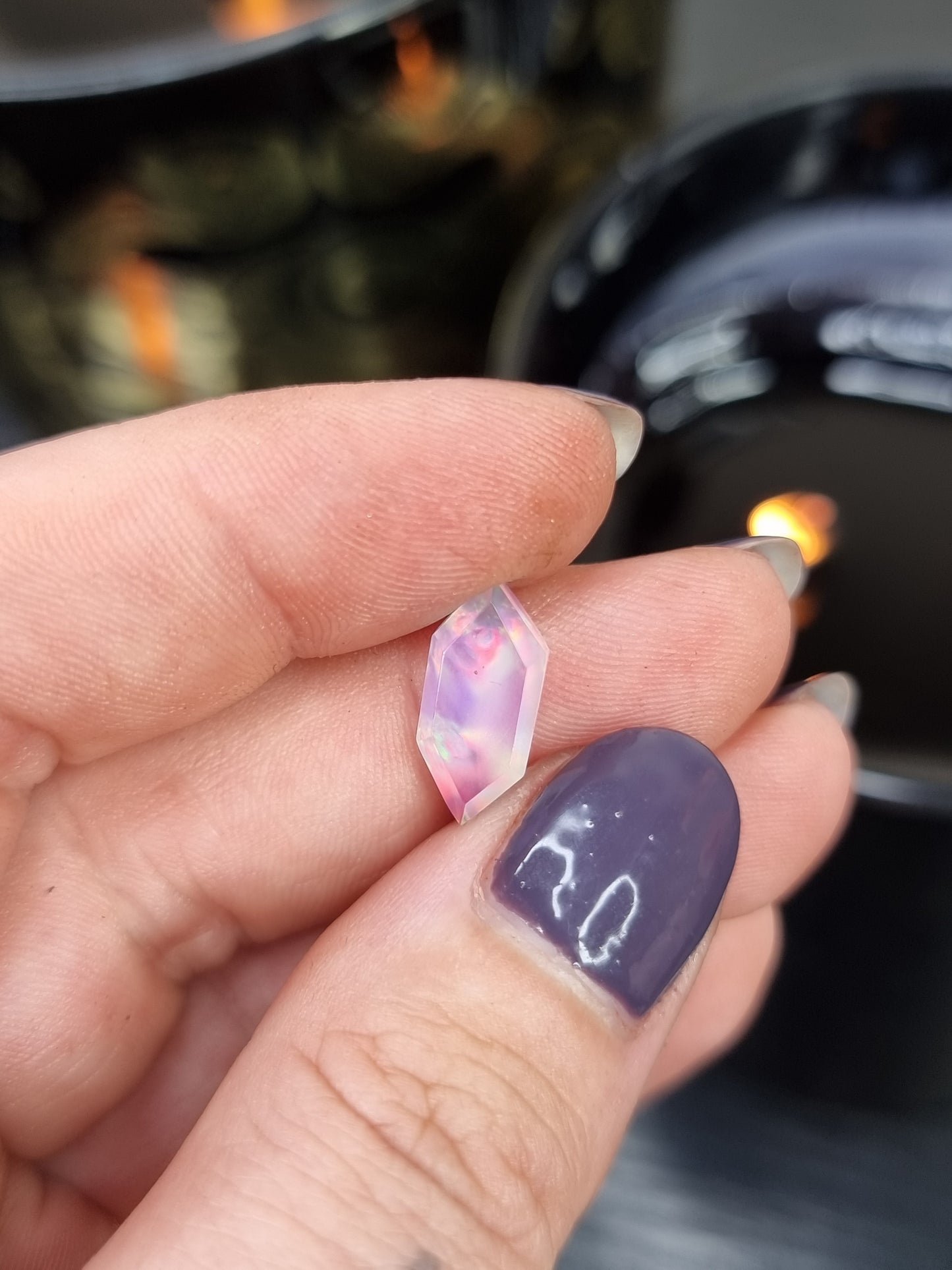 Aurora Opal Quartz Doublet Rupee PYP