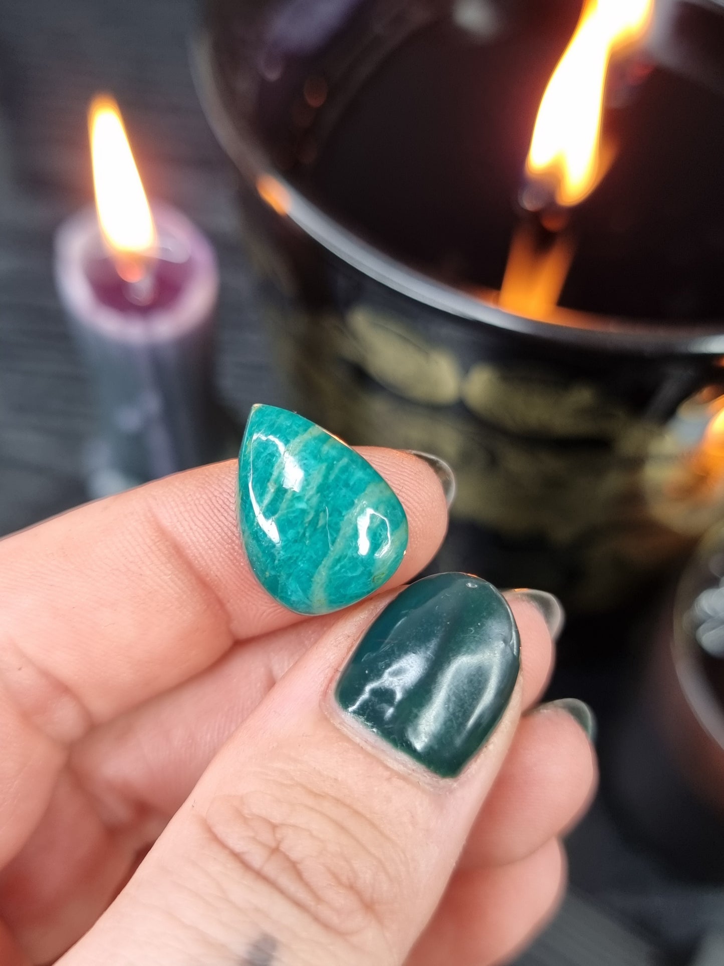 Amazonite Teardrop PYP