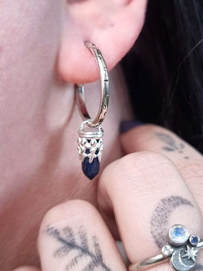 Celestial Hoop Earrings MTO