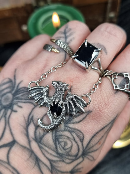 Black Draco Necklace