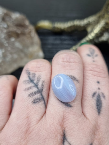 Blue Lace Agate Oval PYP