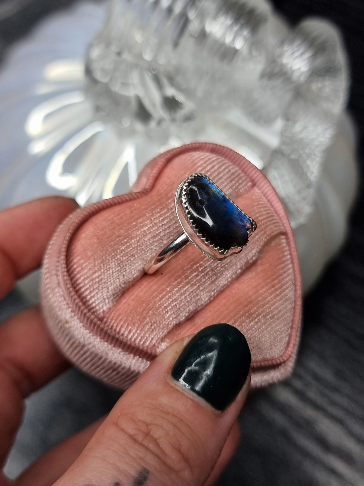 Labradorite Poe Ring MTO