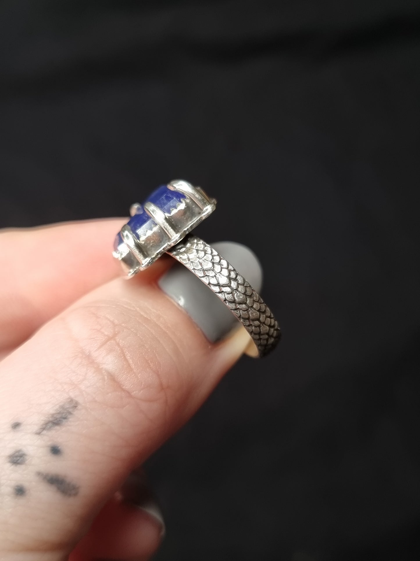 Tanzanite Crypt Keeper Ring MTO