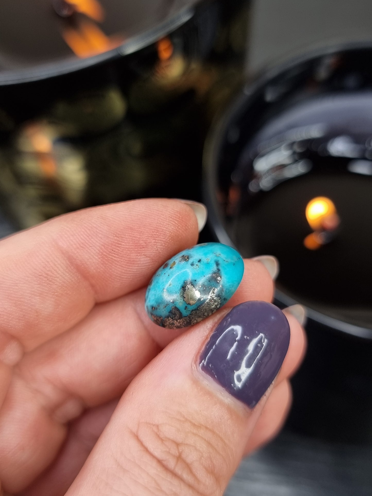 Morenci Turquoise with Pyrite PYP