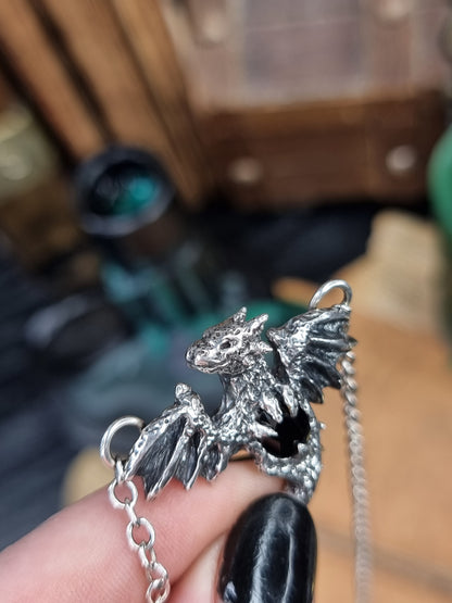 Black Draco Necklace