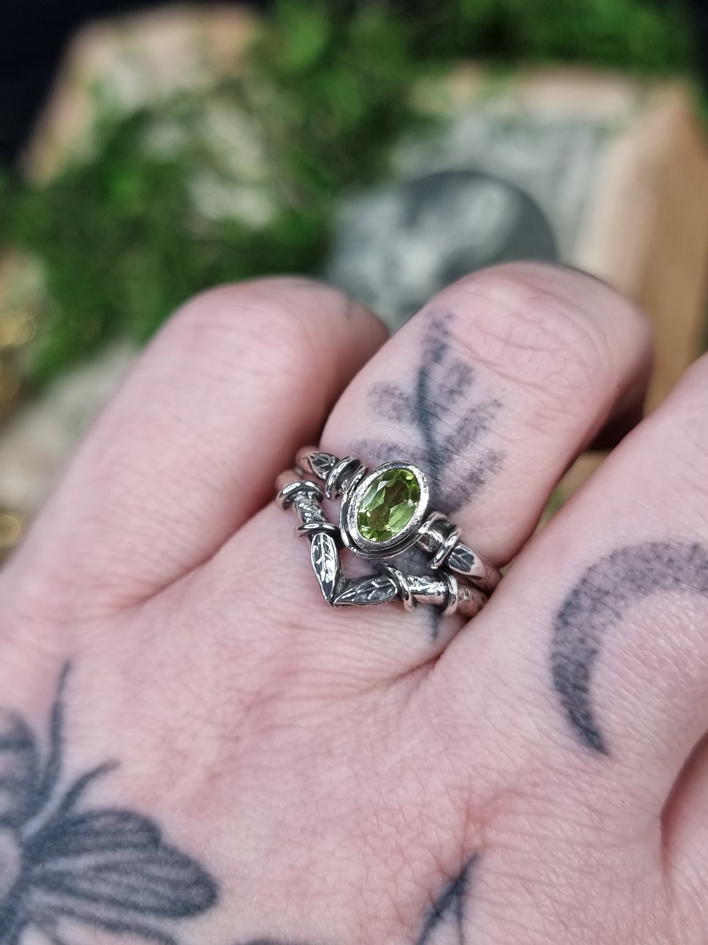 Sapling Wishbone Ring MTO