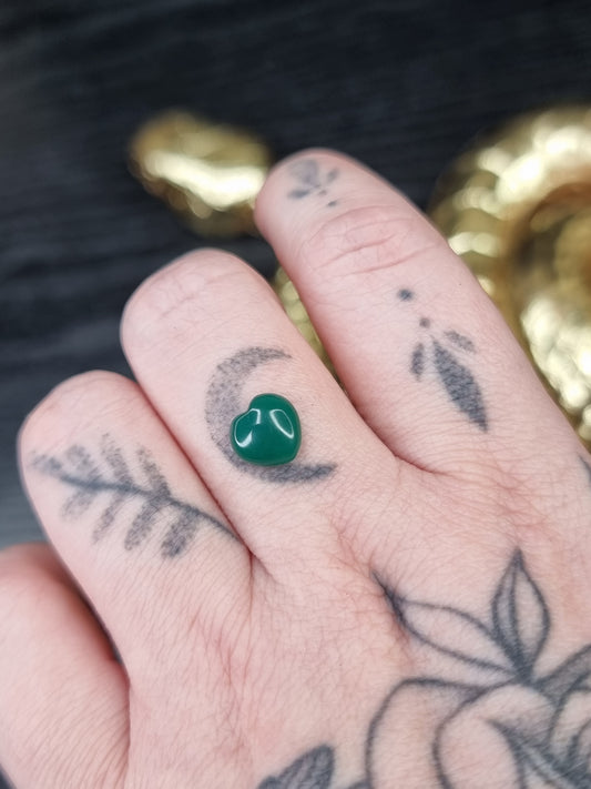 Green Onyx Heart PYP
