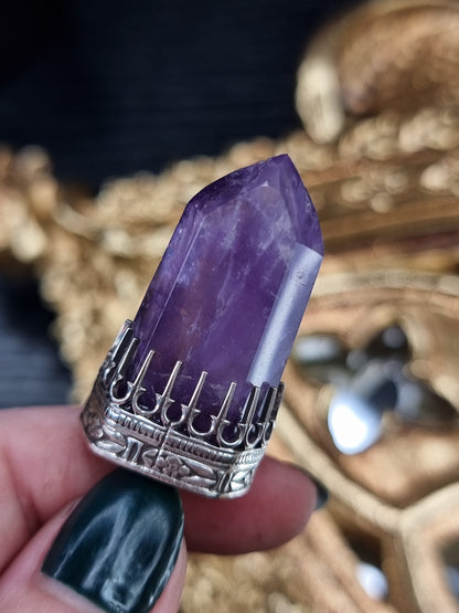 Amethyst Cathedral Necklace