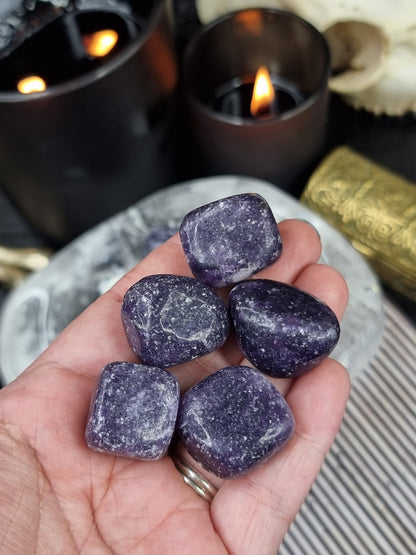 Lepidolite Tumble stone