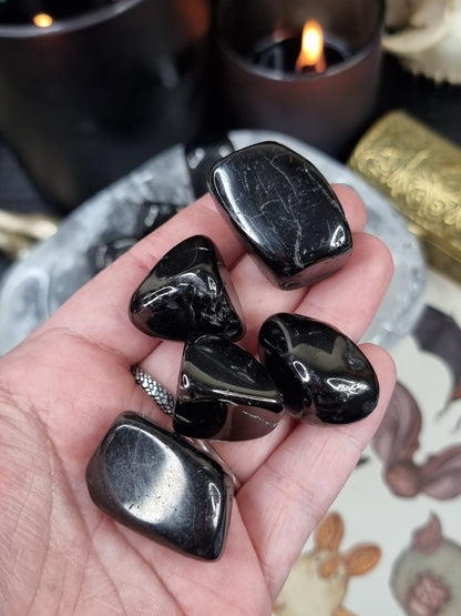 Whitby Jet Tumble stone