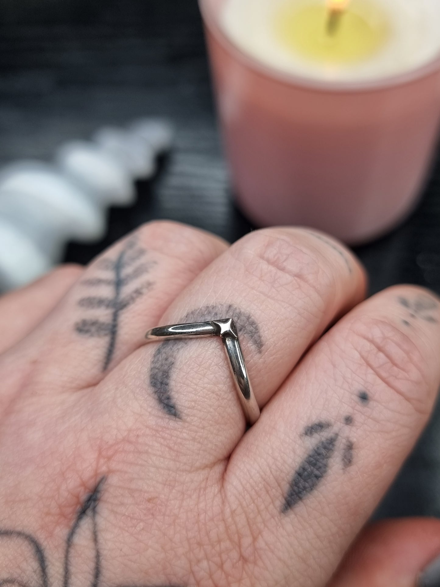 Flare Wishbone Ring MTO