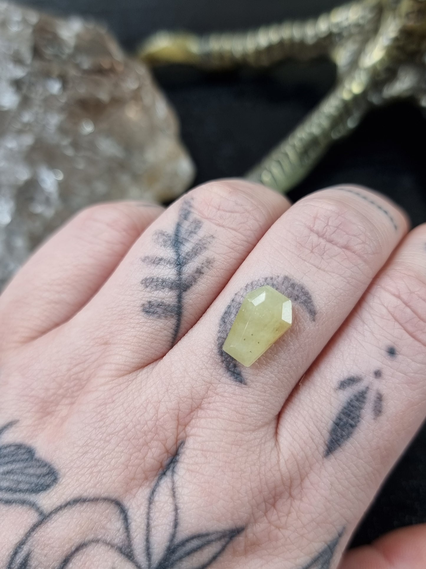 Yellow Sapphire Coffin PYP