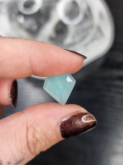 Aqua Chalcedony Diamond PYP