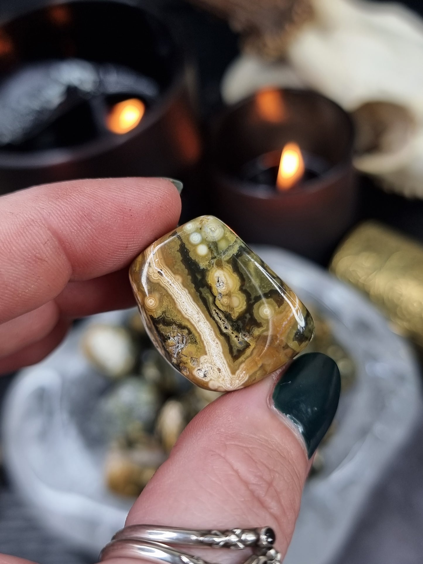 Ocean Jasper Tumble stone